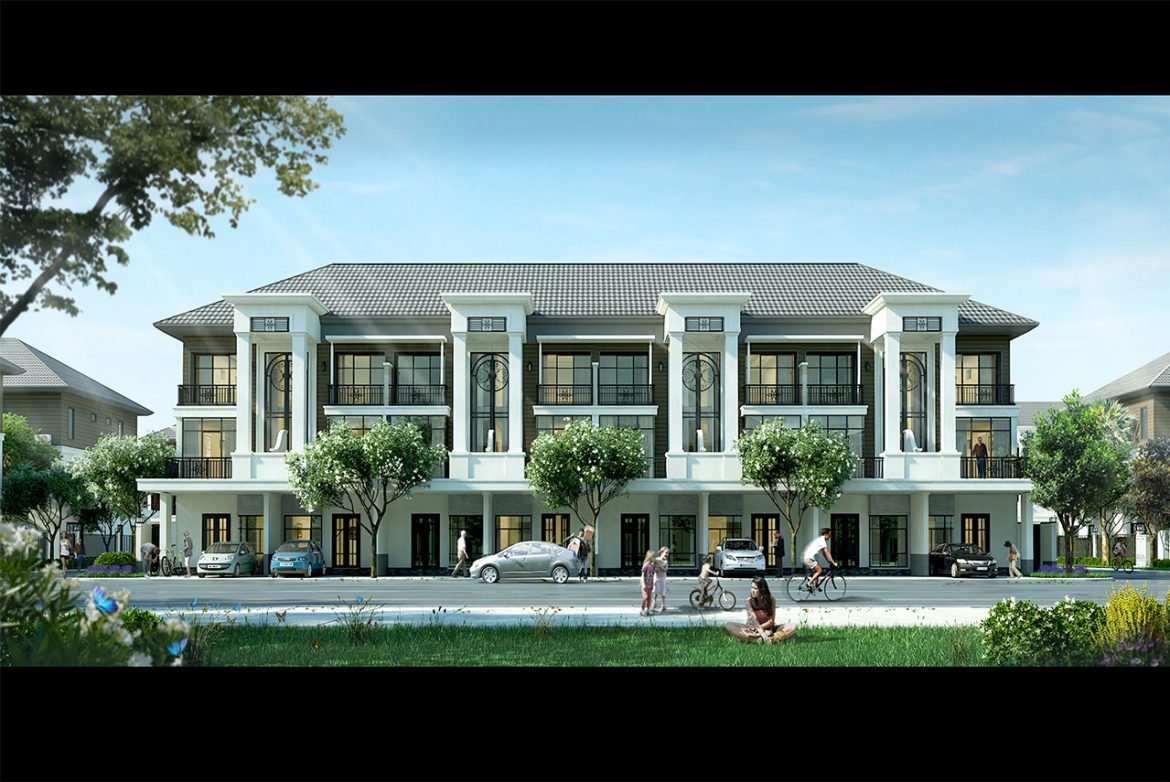 វីឡាកូនកាត់ LA សម្រាប់លក់ក្នុងគម្រោងបុរី ប៉េង ហួត ដឹស្តា ដាយមិន